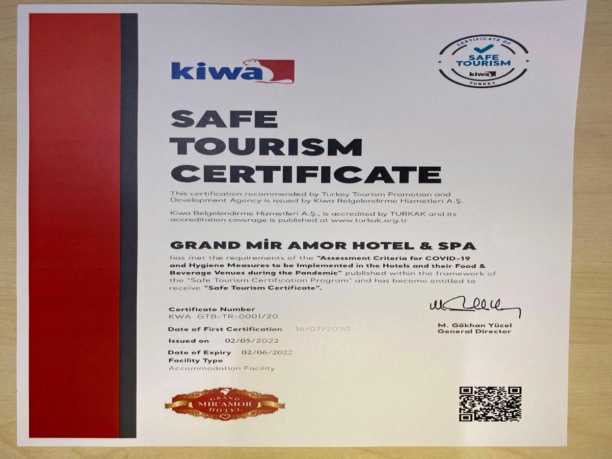 Golden Sunset Hotel&Spa Kemer Exterior photo Safe Tourism Certificate